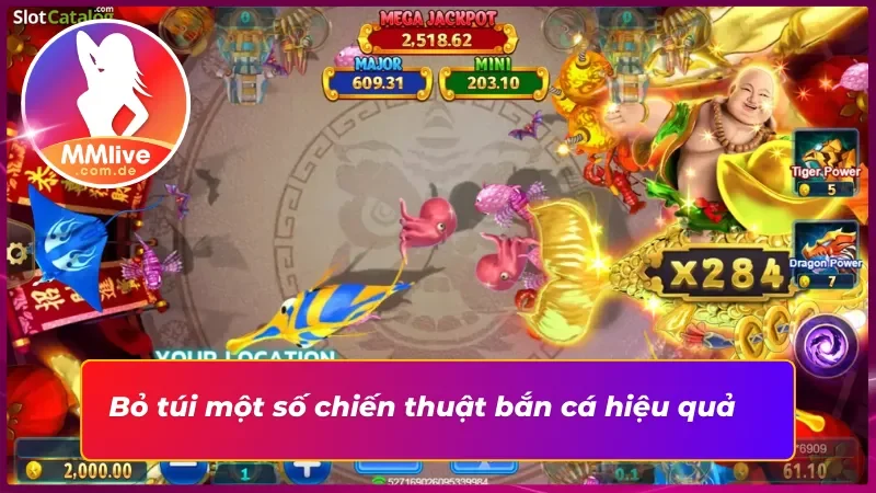 Một vài chiến thuật hiệu quả khi bắn cá